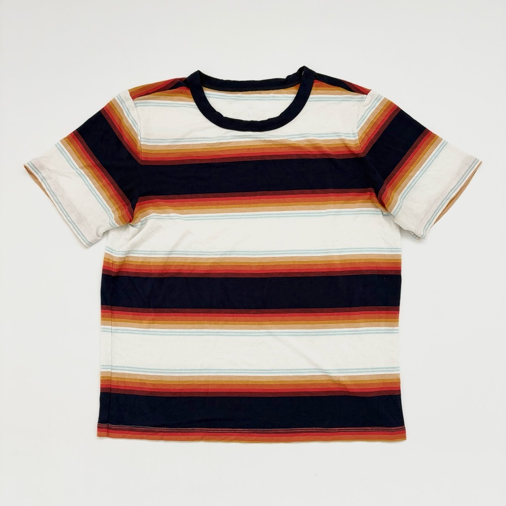 American Eagle Soft & Sexy 80s Striped Ringer Tee